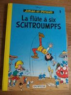 Johan et Pirlouit - La flûte à six schtroumpfs (dos rond), Gelezen, Ophalen of Verzenden, Eén stripboek