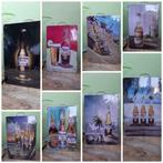 22 assiettes métalliques différentes de la marque de bière C, Enlèvement ou Envoi, Neuf, Panneau publicitaire