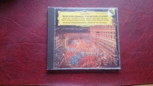 Albinoni: adagio pachelbel: canon, CD & DVD, CD | Pop, Enlèvement ou Envoi