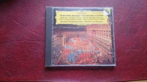 Albinoni: adagio pachelbel: canon, Cd's en Dvd's, Cd's | Pop, Ophalen of Verzenden