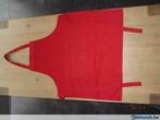 schort; keukenschort rood, Ophalen, Nieuw