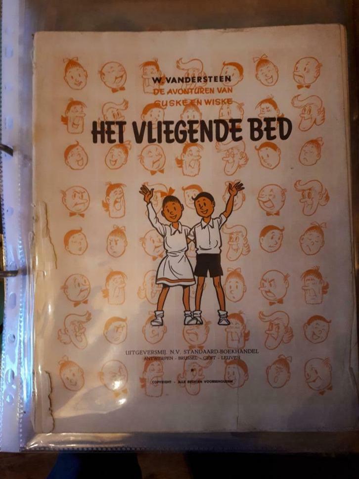 Suske en wiske Vliegende Bed, Boeken, Stripverhalen, Gelezen, Ophalen of Verzenden