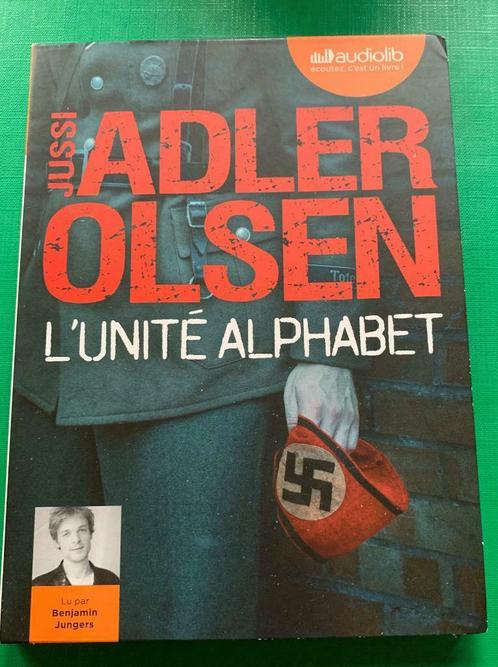 L' Unité Alphabet   -   Jussi Adler-Olsen   (livre audio), Livres, Livres audio & Audiolivres, CD, Adulte, Enlèvement ou Envoi