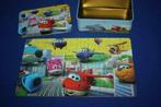 Super Wings Blik met puzzel in ( komt uit china ) als nieuw, Kinderen en Baby's, Ophalen of Verzenden, Meer dan 50 stukjes, Zo goed als nieuw