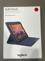 Slim Folio iPad (5th generation) - QWERTY, Comme neuf, Enlèvement ou Envoi, Qwerty, Logitech