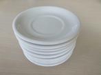 Set van 9 ondertassen, diameter 14,5 cm, hoogte 2 cm, Ophalen, Gebruikt, Overige stijlen, Kop(pen) en/of Schotel(s)