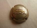 Prachtige Champagne capsule Pierre Mignon, Comme neuf, Enlèvement ou Envoi