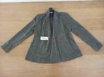 Grijze wollen vest - trui - blazer GIGUE maat 40, Kleding | Dames, Ophalen of Verzenden, Zo goed als nieuw, Jasje, Grijs