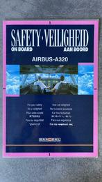 Safety cards South African A320/A340-600/B737-800/B747SP, Comme neuf, Autres types, Enlèvement ou Envoi
