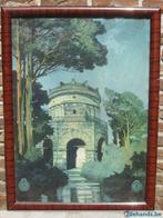 Mooie art deco affiche - Mausoleum van Ravenna - Enit Italië