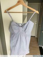 H&M top met fijne strepen - maat 38, Vêtements | Femmes, T-shirts, Taille 38/40 (M), Autres couleurs, Enlèvement ou Envoi, Neuf