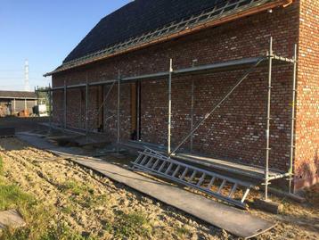🚧🏗🪜Layher professionele stelling 80m2 te huur🪜🪜🪜, Enlèvement, Échafaudage de toiture