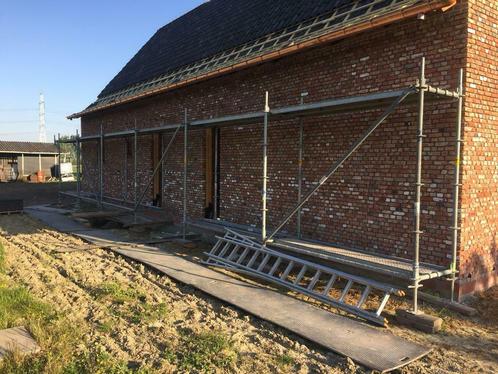 🚧🏗🪜Layher professionele stelling 80m2 te huur🪜🪜🪜, Doe-het-zelf en Bouw, Steigers, Daksteiger, Ophalen