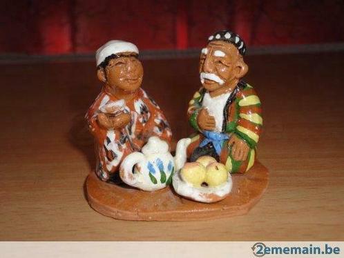 2 oeuvres d'artisanat d'Ouzbekistan terre cuite / porcelaine, Antiquités & Art, Art | Sculptures & Bois, Enlèvement ou Envoi
