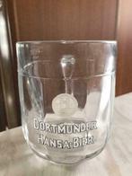 Dortmunder Hansa - Bier bierpot emaille letters, Verzamelen, Biermerken, Ophalen of Verzenden, Gebruikt, Glas of Glazen, Overige merken