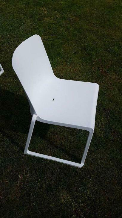 stapelbare stoelen uit kunststof van hoge kwaliteit 22 stuks, Tuin en Terras, Tuinsets en Loungesets, Gebruikt, Kunststof, Stoel