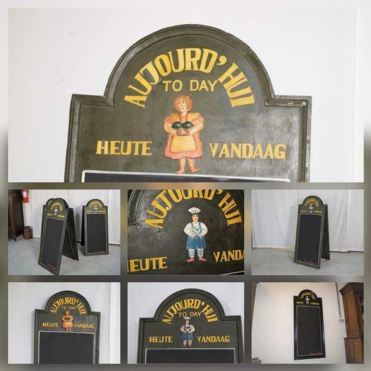 Différents types d'assiettes anciennes de café / restaurant, Antiquités & Art, Curiosités & Brocante, Enlèvement