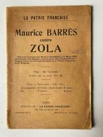 Maurice Barrès contre Zola (La Patrie Française), Enlèvement ou Envoi