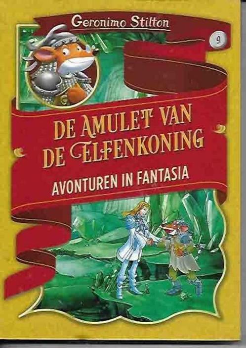 Geronimo Stilton - De amulet van de Elfenkoning (2017), Livres, Livres pour enfants | Jeunesse | 10 à 12 ans, Neuf, Fiction, Envoi