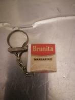 Vintage sleutelhanger Brunita margarine, Comme neuf, Enlèvement ou Envoi