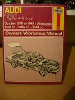 Haynes Audi 100 werkboek, Auto diversen, Handleidingen en Instructieboekjes, Ophalen of Verzenden