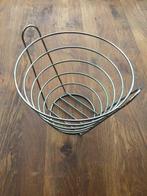 panier a fruits, en acier chrome, 23cm, Ophalen, Overige materialen, Mand, Zo goed als nieuw
