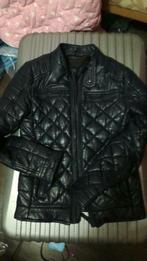 Manteau garçon genre cuir bleu foncé   coolcat 146 152 comme, Enfants & Bébés, Garçon, Enlèvement ou Envoi, Coolcat, Comme neuf