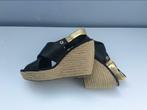 Escarpin PIURE en cuir noir, 39, comme neuf