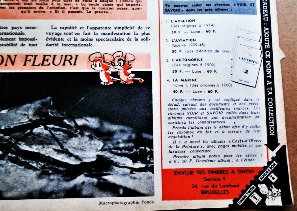 ② Tintin, Le Journal des Jeunes de 7 à 77 ans - 1957 - n°33 — Journaux &  Revues — 2ememain