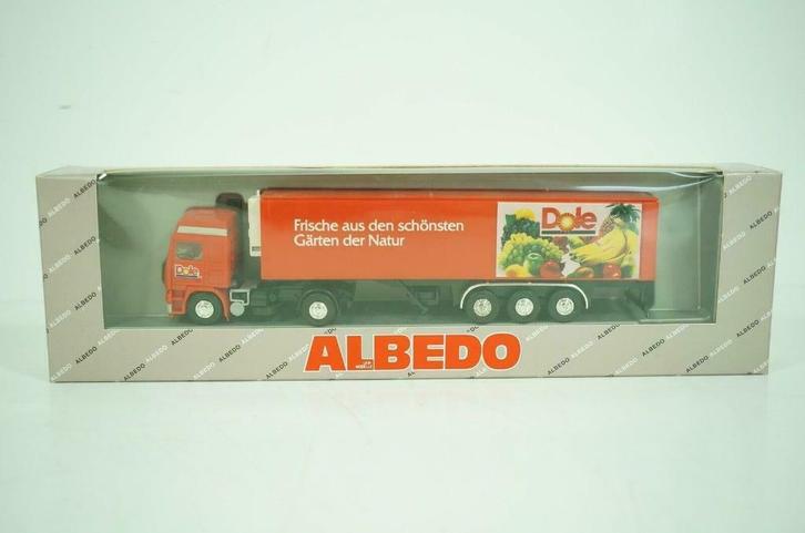 1:87 Albedo 300113 Volvo F16 Globetrotter trekker koelwagen, Hobby en Vrije tijd, Modelauto's | 1:87, Zo goed als nieuw, Bus of Vrachtwagen