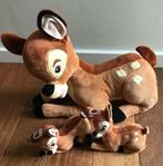 3 knuffels Disney Bamby, Kinderen en Baby's, Speelgoed | Knuffels en Pluche, Ophalen of Verzenden, Zo goed als nieuw, Overige typen