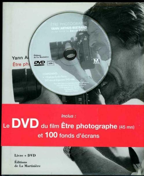 Livre + DVD - Yann Arthus Bertrand - Être photographe, Livres, Art & Culture | Photographie & Design, Comme neuf, Photographes
