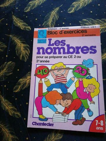 Les nombres. 2eme primaire., Hobby & Loisirs créatifs, Enlèvement ou Envoi, Comme neuf