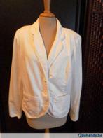 damesblazer off white maat 46 nieuwstaat, Kleding | Dames, Jasjes, Kostuums en Pakken, Nieuw, Ophalen of Verzenden, Maat 46/48 (XL) of groter