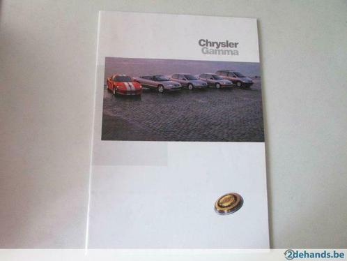 Chrysler, Livres, Autos | Brochures & Magazines, Utilisé, Autres marques, Envoi