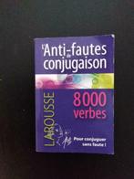 L'anti-fautes de conjugaison, Larousse, Livres, Français, Utilisé, Enlèvement ou Envoi