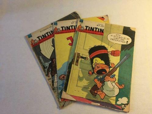 journal Tintin n°39 - 45 - 46 - sept 1962, Livres, Journaux & Revues, Utilisé, Enlèvement ou Envoi