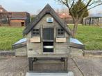 Kippenhok Bavaria 10 metalen dak en mestlade