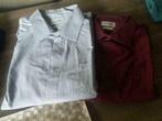 2 heren hemden 45-46 met lange mouwen, Kleding | Heren, Overhemden, Ophalen of Verzenden, Gedragen, Overige kleuren, Andere