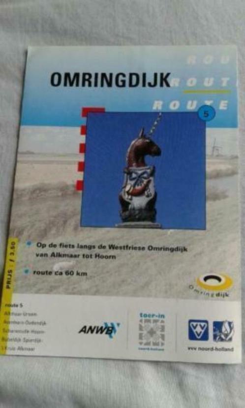 Noord-Holland: Hoorn Alkmaar Omringdijk West-Friesland, Livres, Guides touristiques, Utilisé, Guide de balades à vélo ou à pied