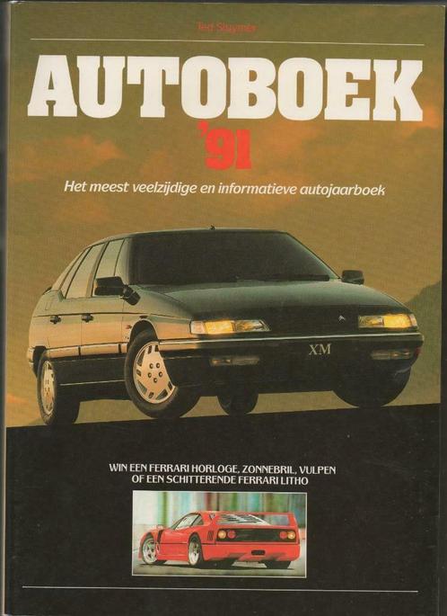 AUTOBOEK 1991, Boeken, Auto's | Boeken, Gelezen, Algemeen, Ophalen of Verzenden