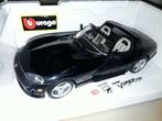 Dodge Viper Burago, Maisto, .. 1/18, Ophalen of Verzenden, Zo goed als nieuw, Auto, Burago
