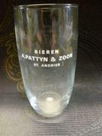 Glas Bieren A. Pattyn en zoon Sint Andries Brugge, Verzamelen, Gebruikt, Ophalen of Verzenden, Bierglas