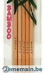 5 aiguilles à tricoter en Bambou 20 cm épaiss. 3 Prym 221212, Hobby & Loisirs créatifs, Enlèvement ou Envoi, Neuf, Tricot