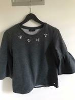 Sweater met kortere uitlopende mouw jbc mt XS, Gris, Enlèvement ou Envoi, JBC, Comme neuf