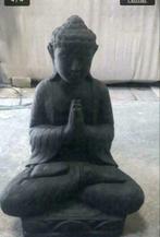 statue bouddha 60 cm pierre reconstituée idéal pour jardin, Nieuw, Ophalen of Verzenden