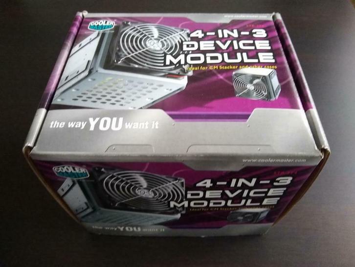 Cooler Master 4-in-3 Device Module (STB-3T4), Computers en Software, Computerbehuizingen, Nieuw, Ophalen