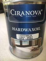Ciranova Hardwaxoil Lichtgrijs 10 euro    nieuwprijs 26,50, Bricolage & Construction, Peinture, Vernis & Laque, Moins de 5 litres