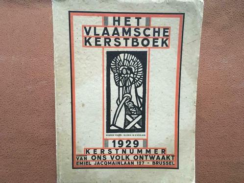 Het Vlaamsche kerstboek 1929, 1930, 1931, Livres, Catalogues & Dépliants, Utilisé, Enlèvement ou Envoi
