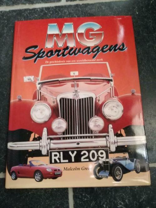 Boek: MG geschiedenis sportwagens, Livres, Technique, Comme neuf, Technique automobile, Enlèvement ou Envoi